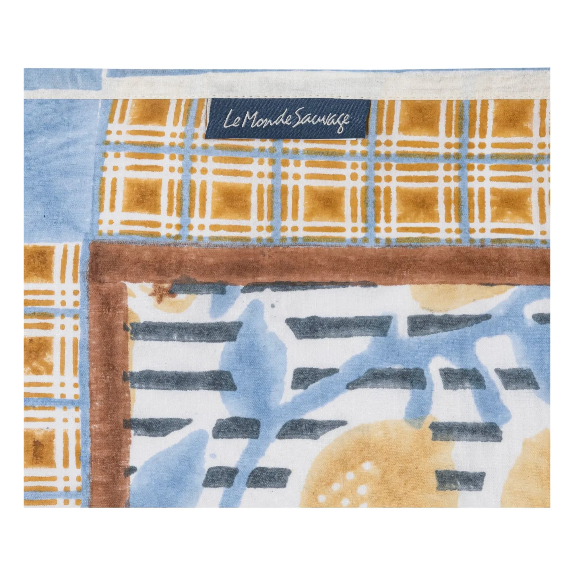 Le Monde Sauvage - Mantelería Sicilia | Amarillo