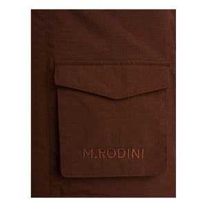 Mini Rodini - Parka de fibra reciclada con perro | Marrón