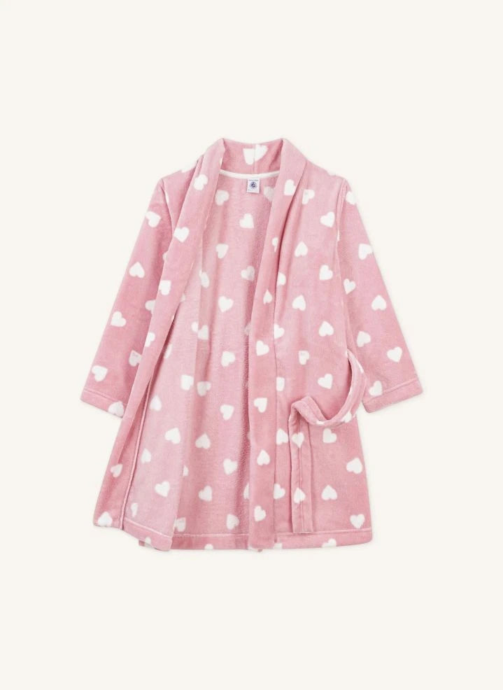 Petit Bateau - Bata con estampado de corazones | Rosa