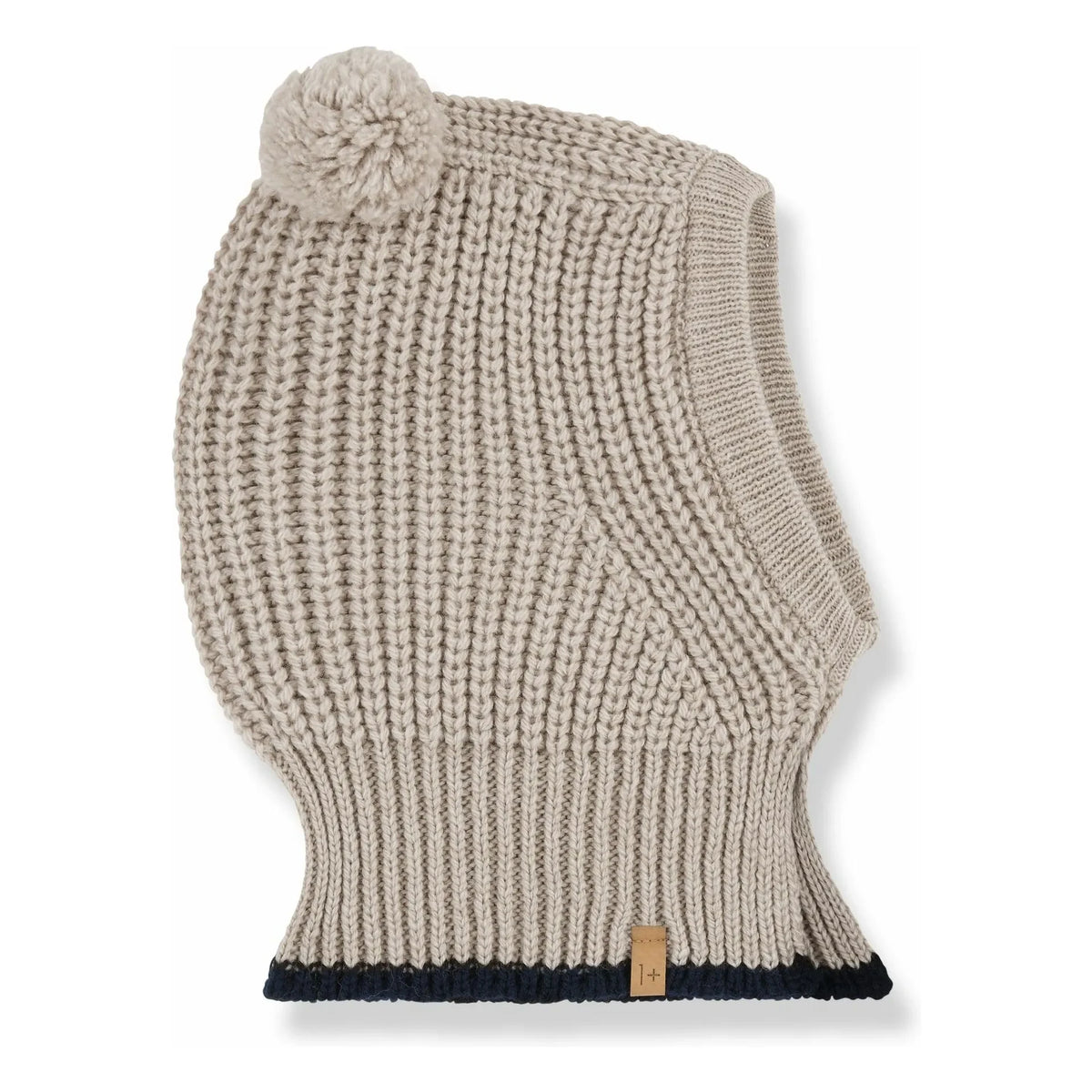 1+ in the family - Ebbe Merinos yün balaklava | Bej