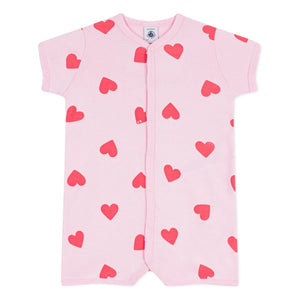 Petit Bateau - Kalpli Tulum Pijama | Pembe