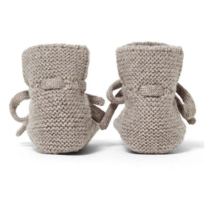 Hvid - Merino Wool Booties | Oatmeal