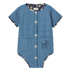 Apaches - Dadi Chambray mono | Azul