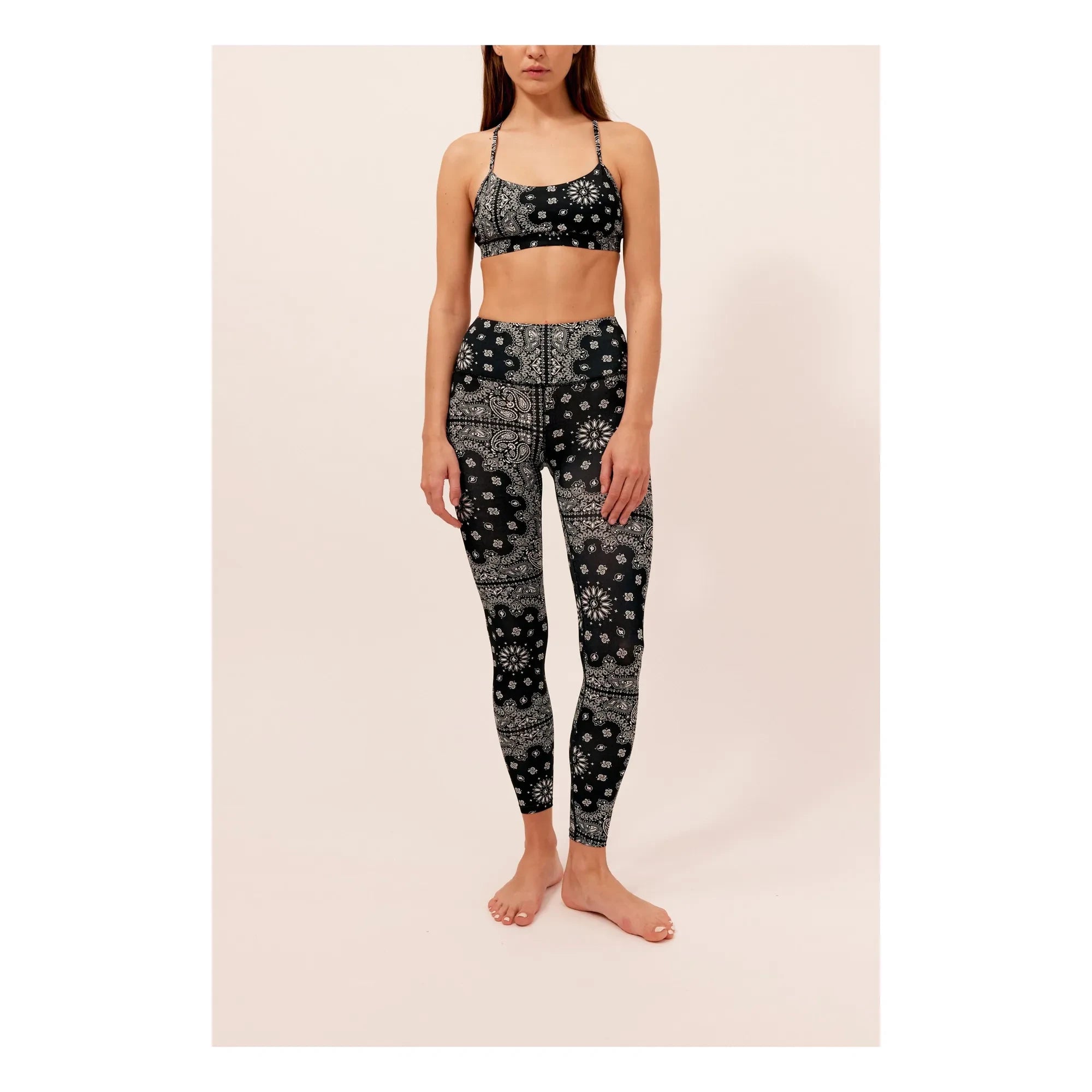 Arizona Love - Legging Yoga Bandana | Siyah