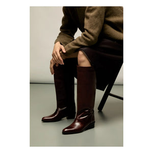 Augusta - Sarah Deri Çizme | Çikolata