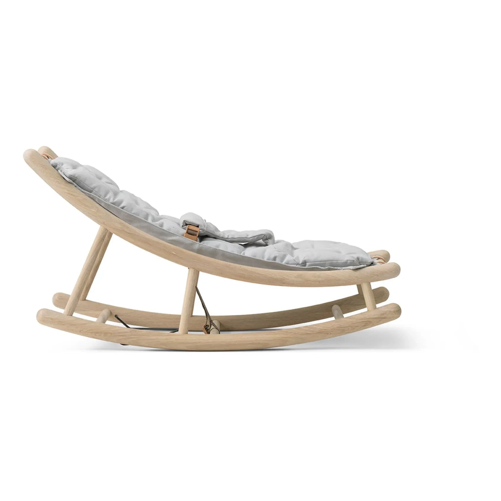 Oliver Furniture - Oak Bebek ve Küçük Çocuk Sallanan Sandalye | Gri