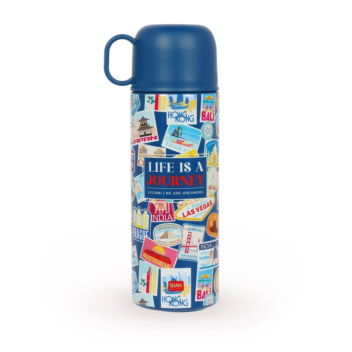 Legami - Termos ve Bardak - Sıcak ve Soğuk - Seyahat Stickerları