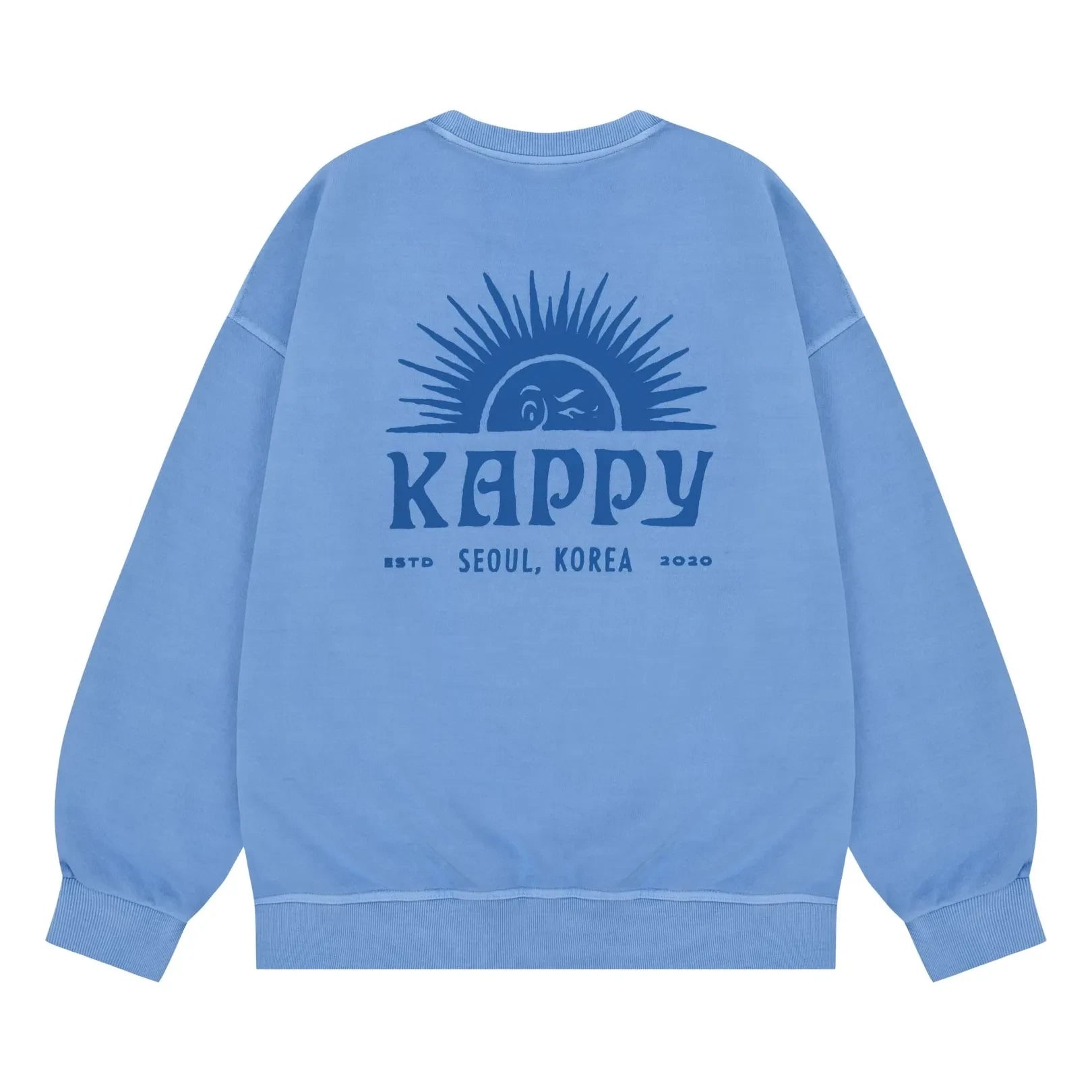 Kappy - Sunny Wing Pigment Sweatshirt | Hellblau