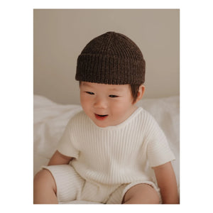 Main Sauvage - Gorro de alpaca | Moca