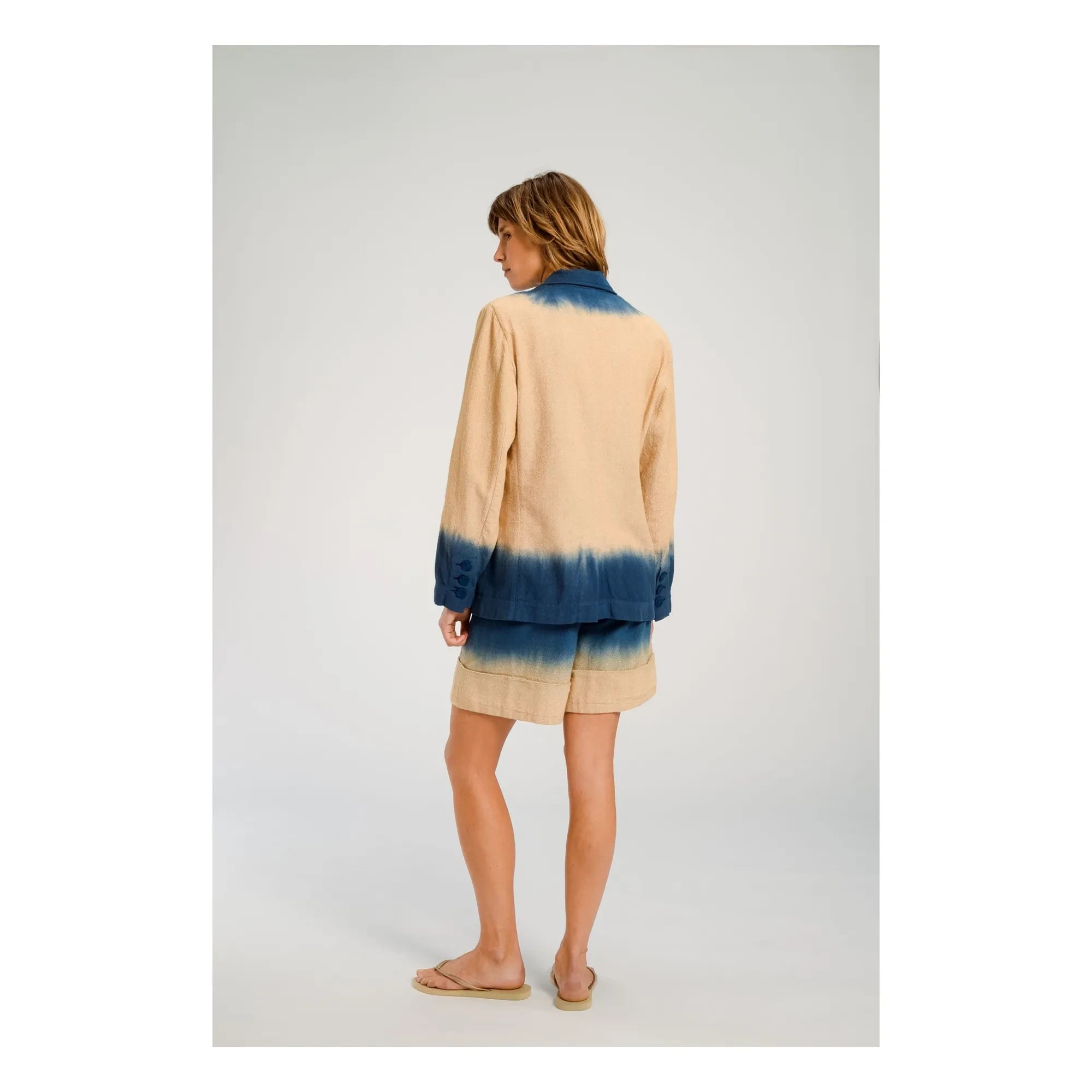 Virginie de Vinster - Blazer Tye and Die Oga | Mavi