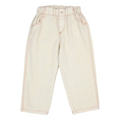 Búho - Denim-Lyocell-Hose | Ecru