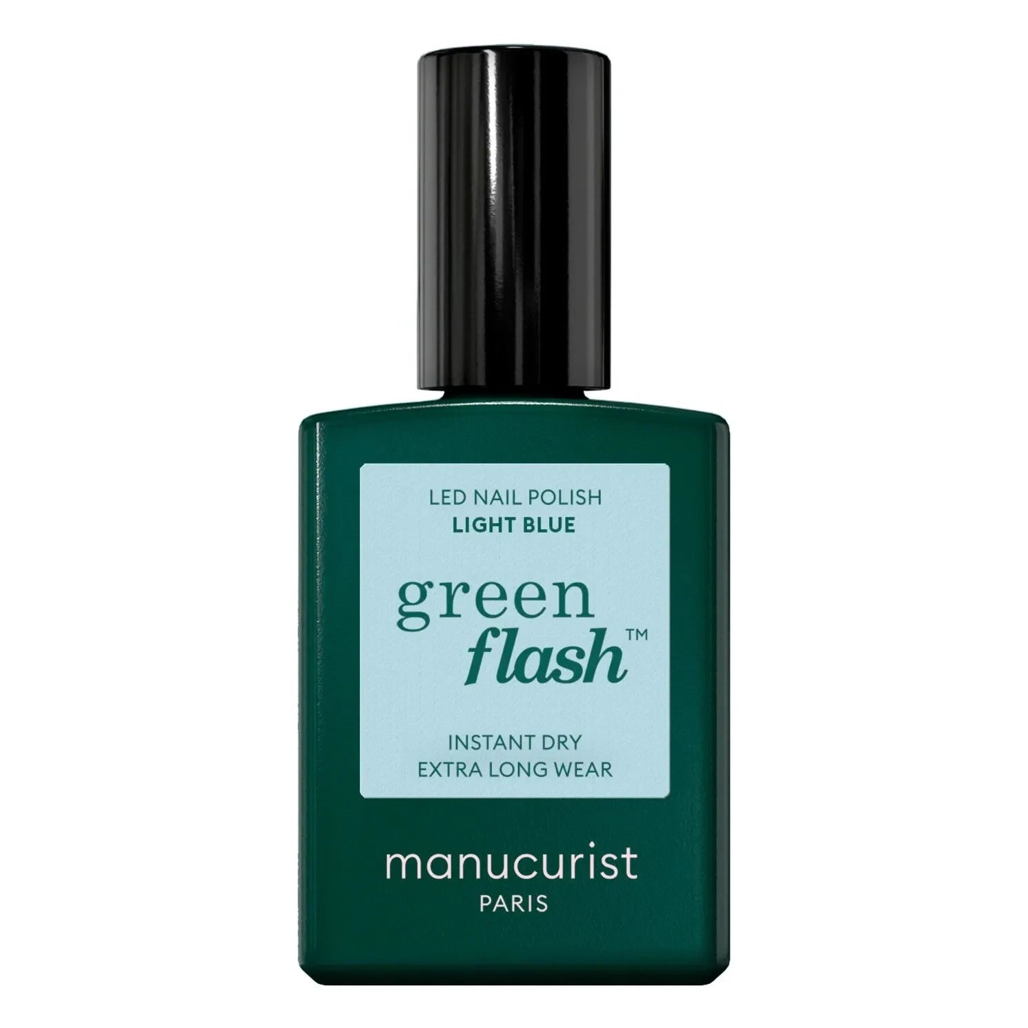 Manucurist - Açık Mavi Yeşil Flash Yarı Kalıcı Oje - 15 ml