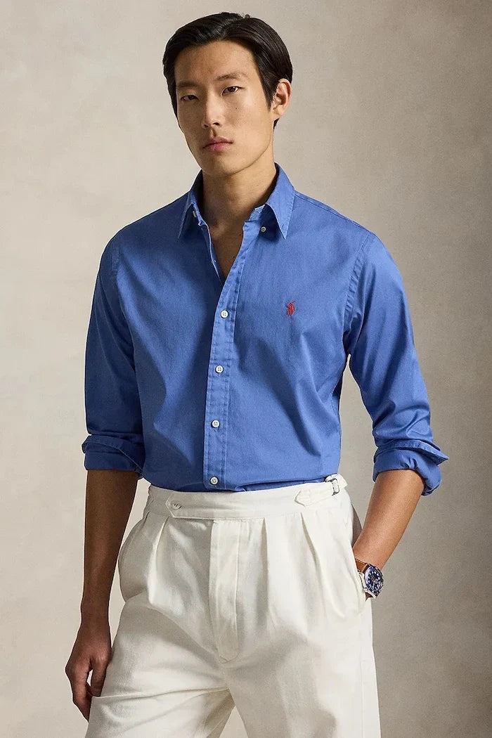 Camisa de algodón Polo Ralph Lauren