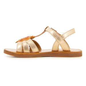Pom d'Api - Sandalias Plagette Alto | Oro rosa