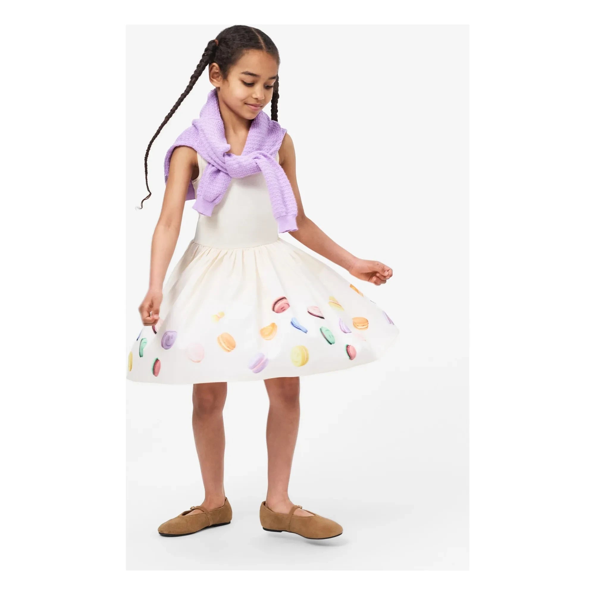 Molo - Vestido Cassandra Macarons Algodón Orgánico | Crema