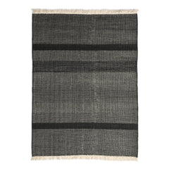 Nanimarquina - Tres Textured Rug, Elisa Padrón | Black