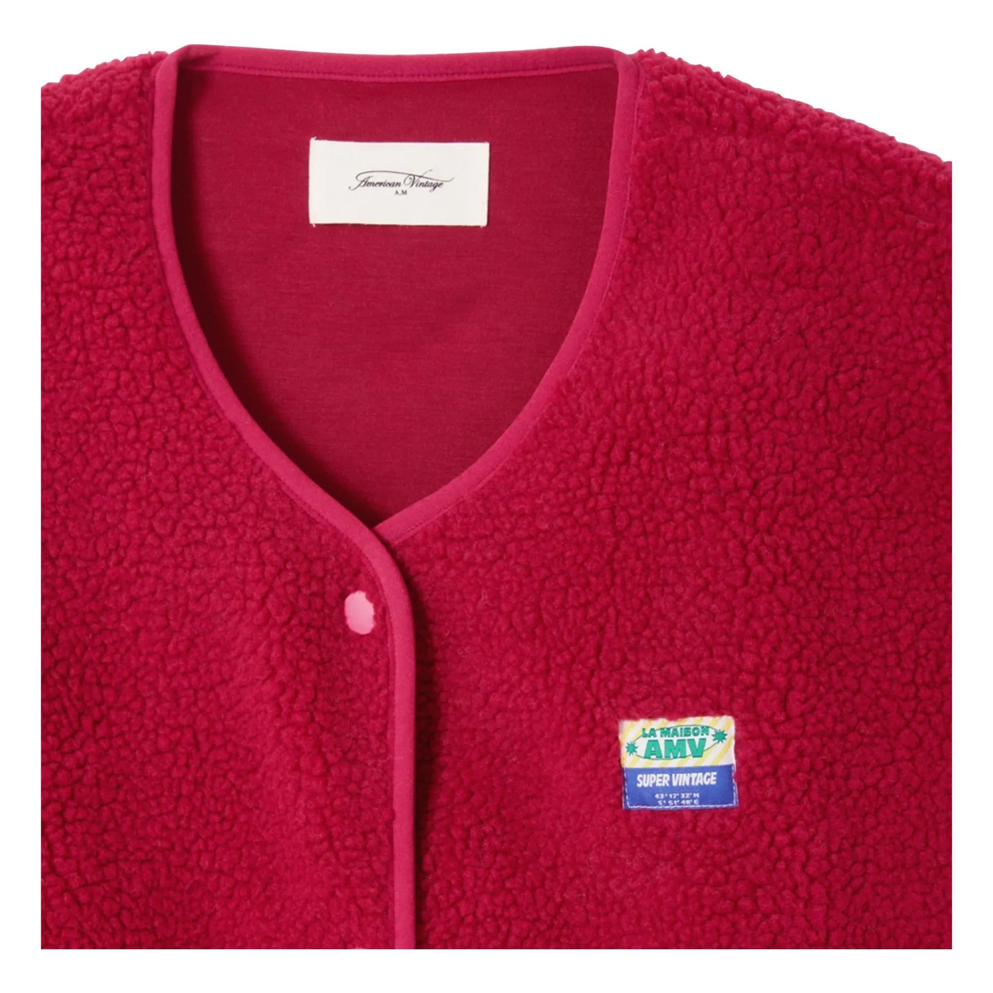 American Vintage - Hoktown Kolsuz Ceket | Magenta