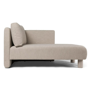 Ferm Living - Sofa Dase bouclé sağ meridyen | Bej