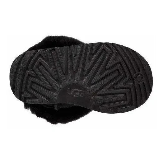 UGG - Classic II Lammfellgefütterte Wildlederstiefel | Schwarz