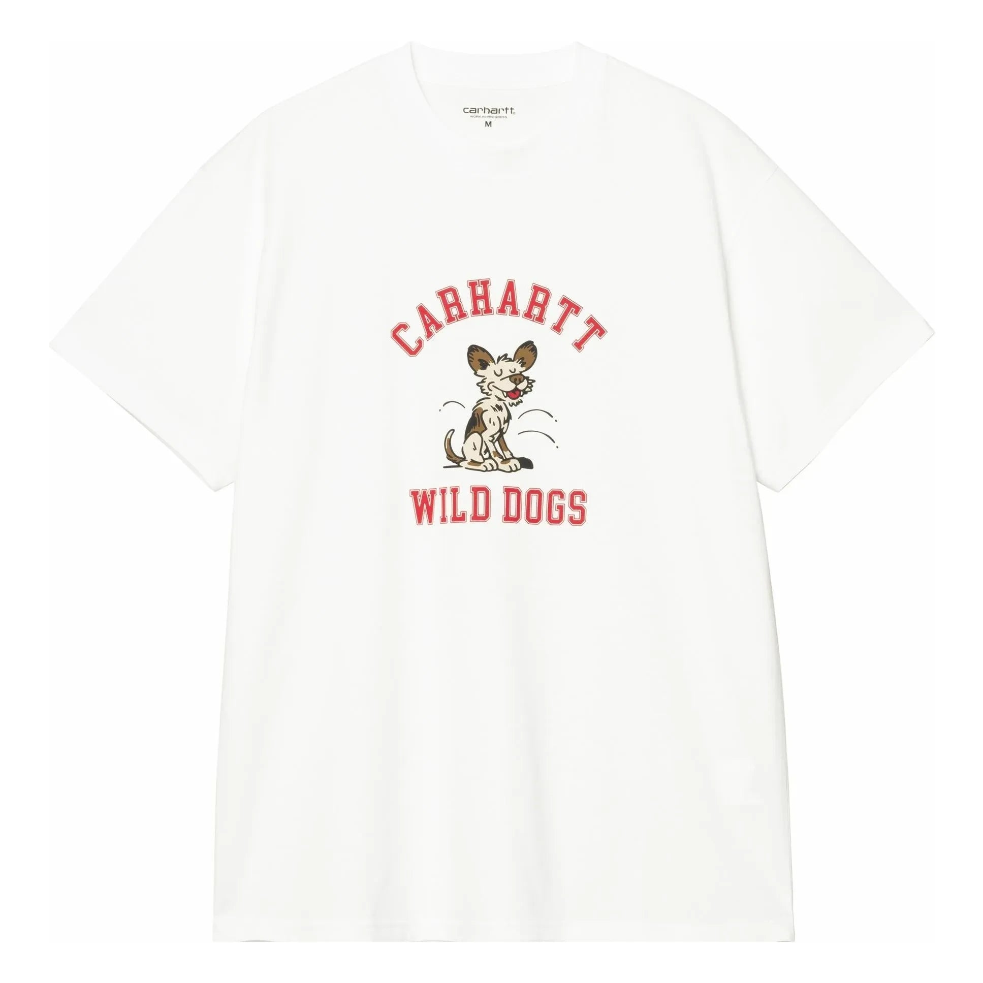 Carhartt WIP - T-Shirt S/S Wild Dog | Beyaz