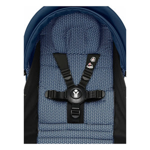 Stokke® - YOYO³ 0+ Infant Stroller with Black Frame | Air France Blue