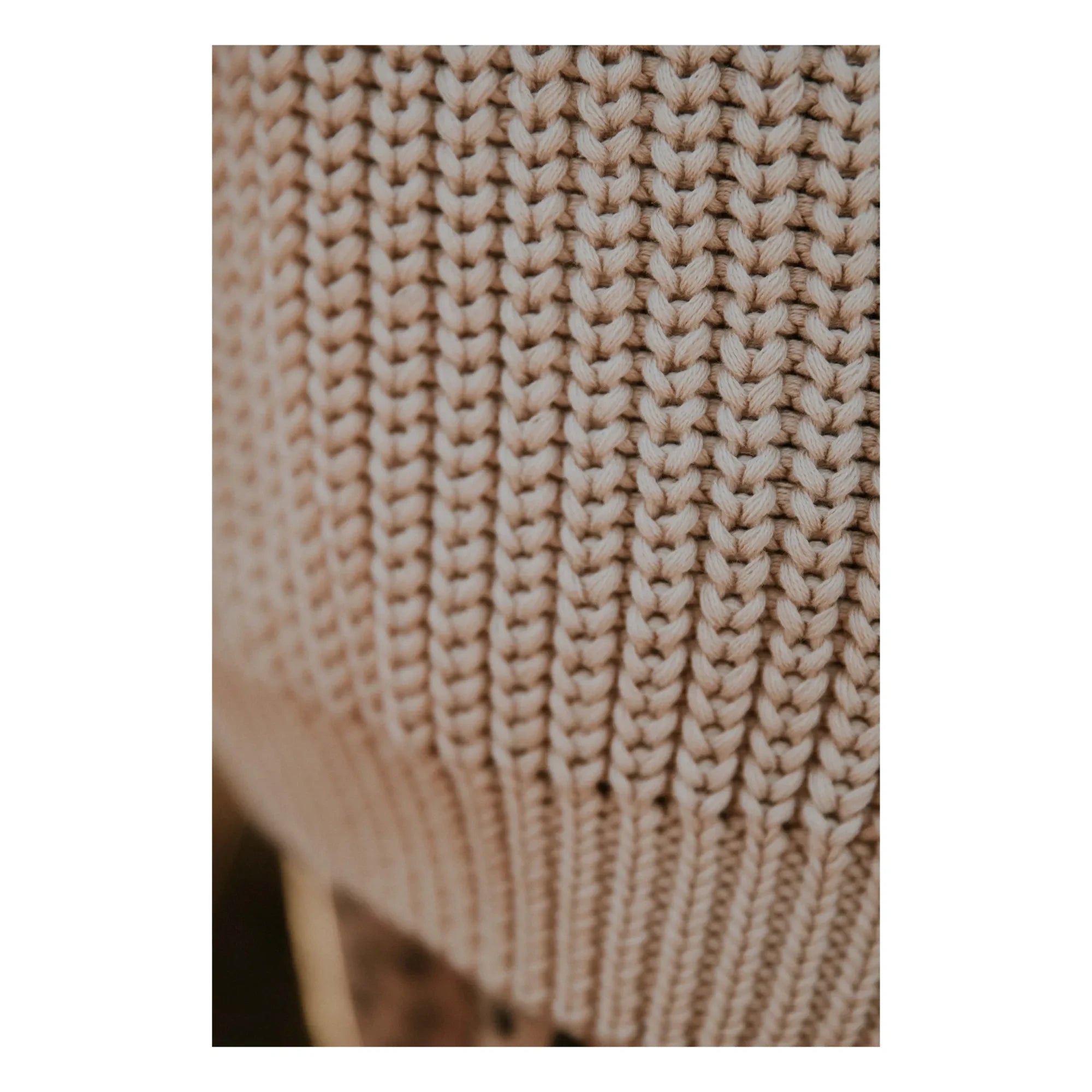 Yuki - Thick Organic Cotton Sweater | Ecru
