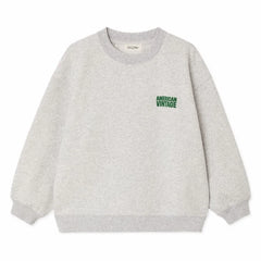 American Vintage - Baptown Sweatshirt | Grau meliert