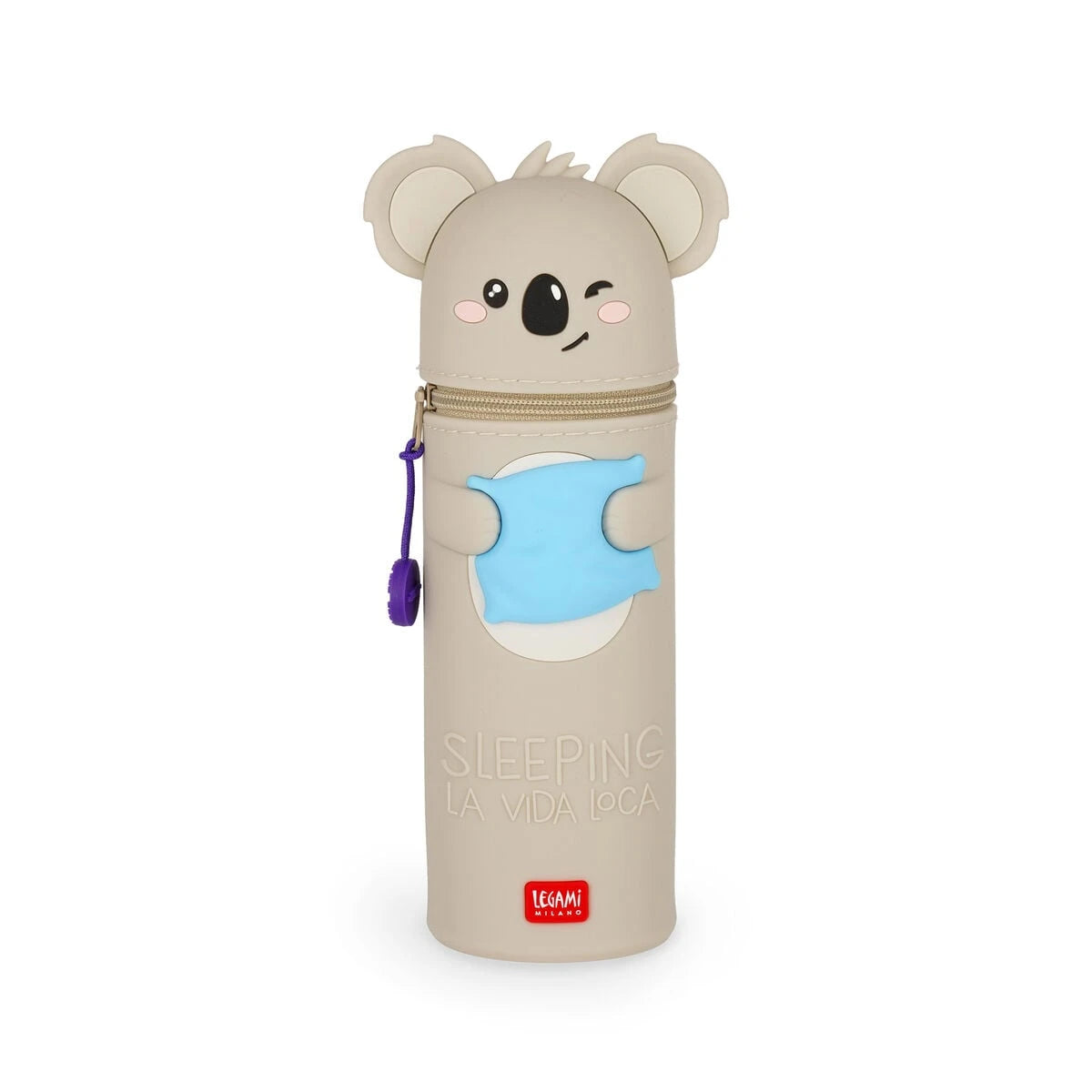 Legami - Koala "Sleeping la Vida Loca" 2-in-1 Silicone Kalem Kutusu - Kawaii