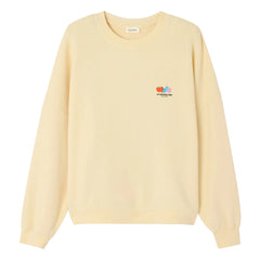 American Vintage - Atubay Baumwoll-Sweatshirt | Ecru