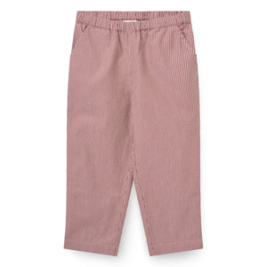 Copenhagen Colors - Organik Pamuk Kareli Pantolon | Toz Pembe