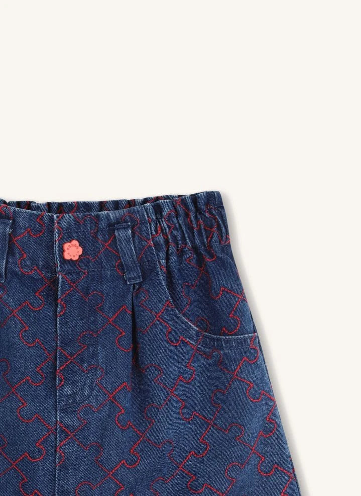 Kenzo - Gonna in denim elasticizzata | Mavi