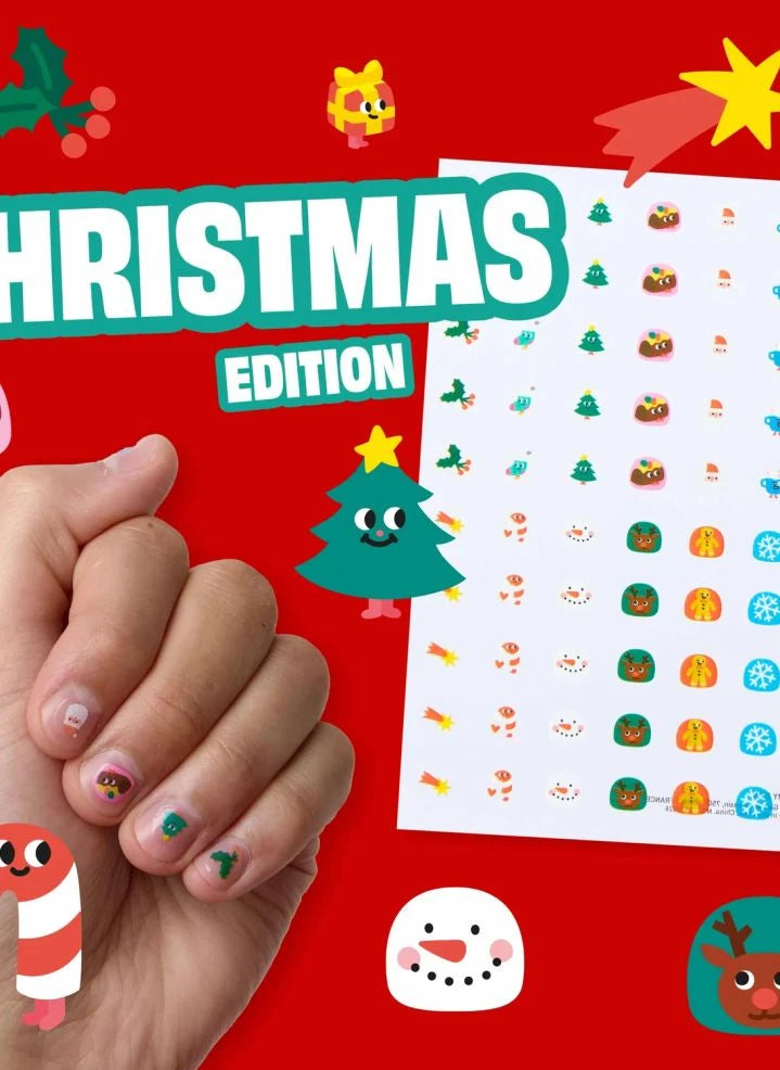 Omy - Noel tırnak çıkartmaları