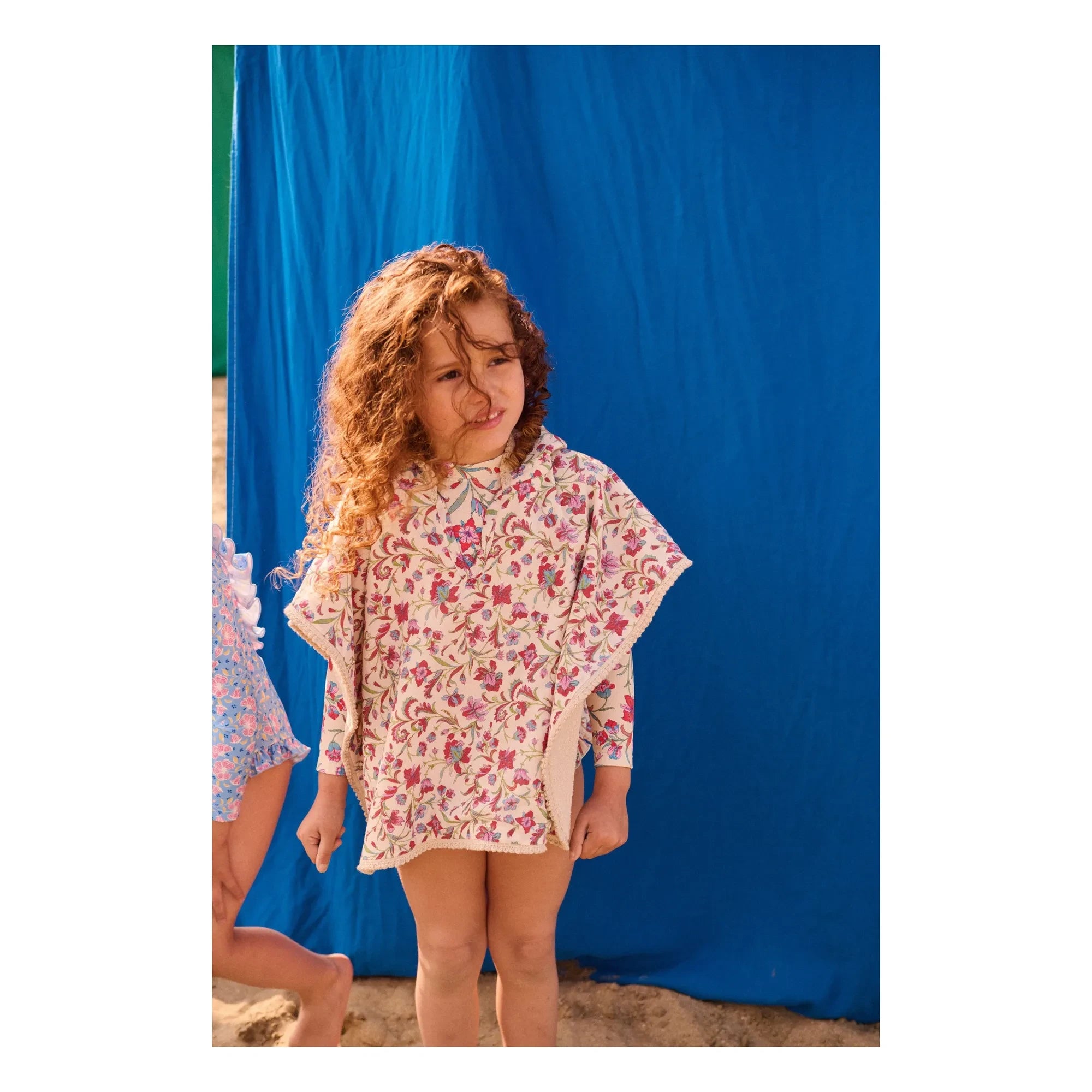 Louise Misha - Organic Cotton Mael Bath Cover | Cream