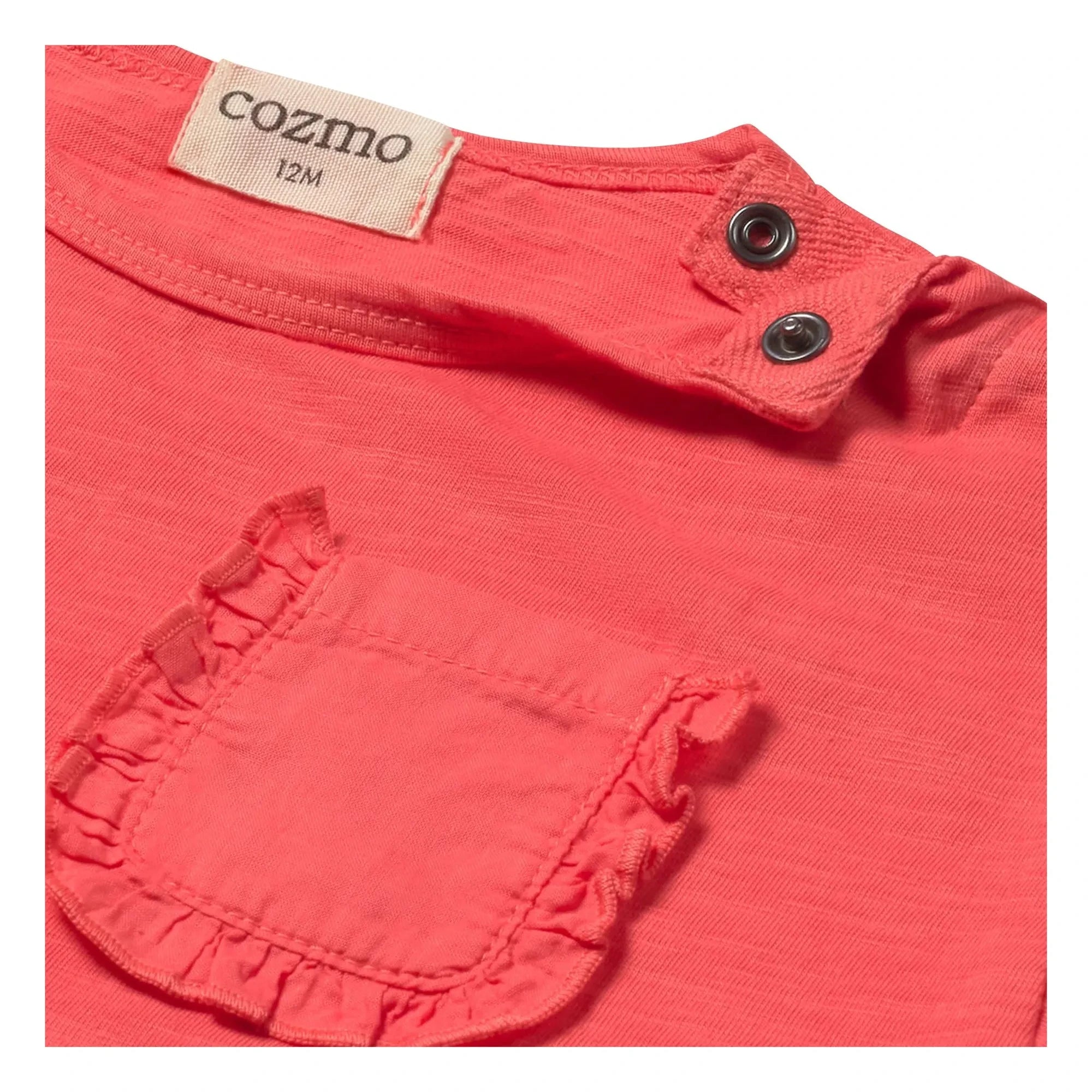 Cozmo - Brisa Flying Pocket Tişört | Kırmızı
