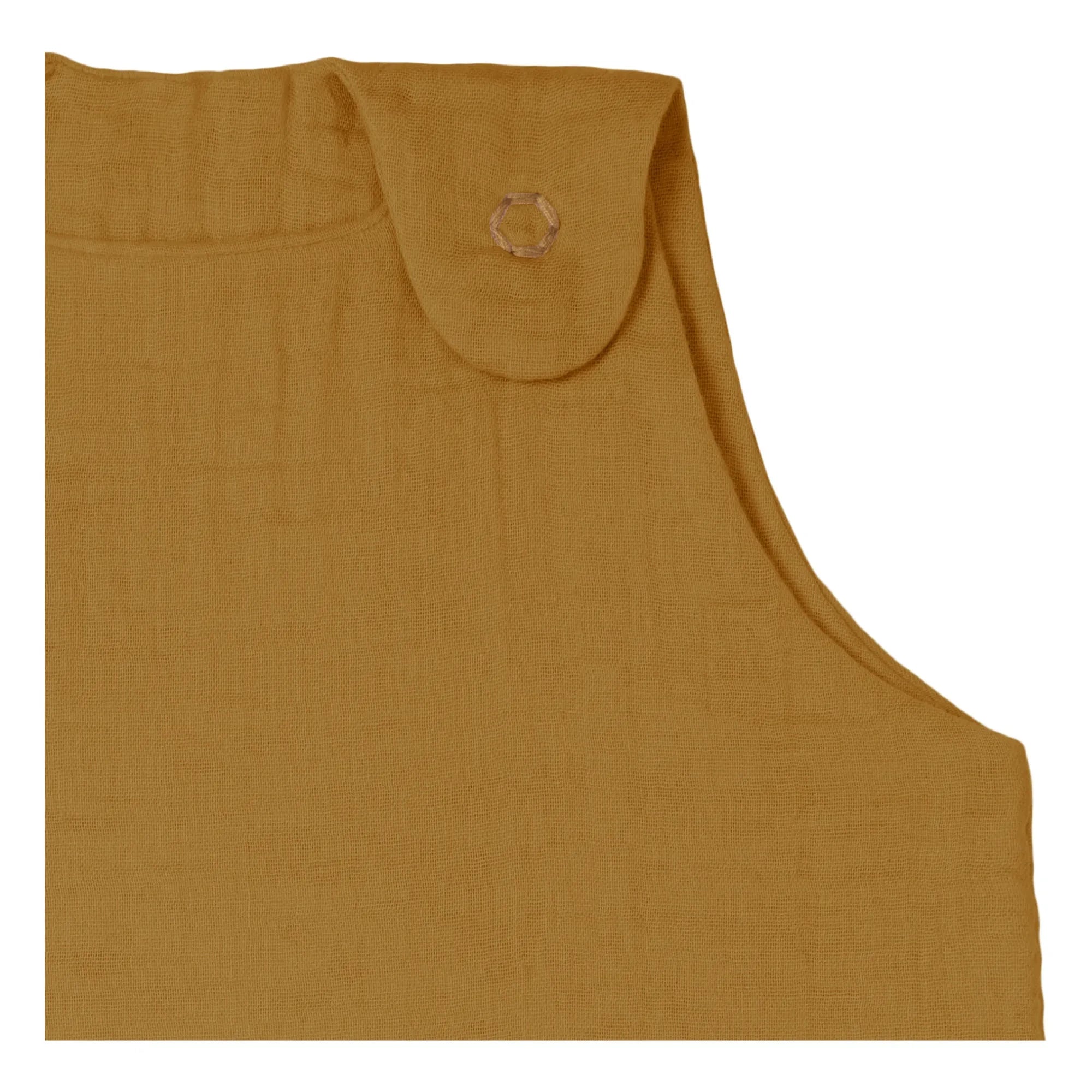 Numero 74 - Saco de Dormir de Muselina de Algodón Orgánico de Color Claro para Bebé | Gold S024