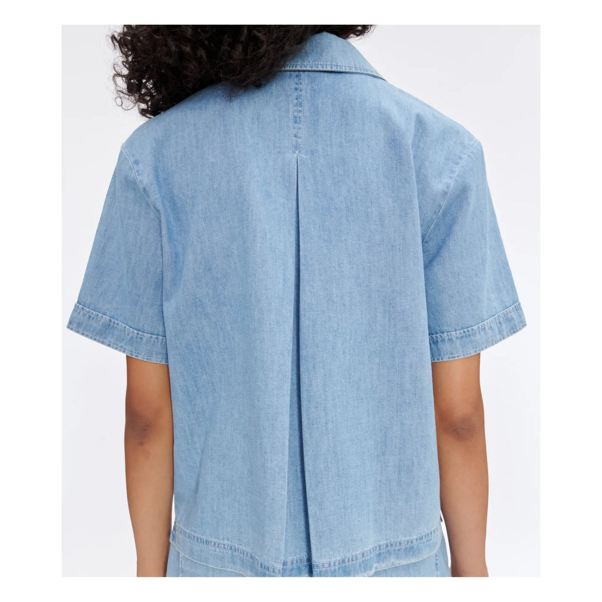 A.P.C. - Camisa Maeva de algodón orgánico | Azul claro