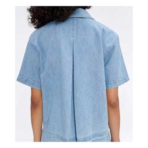 A.P.C. - Camisa Maeva de algodón orgánico | Azul claro
