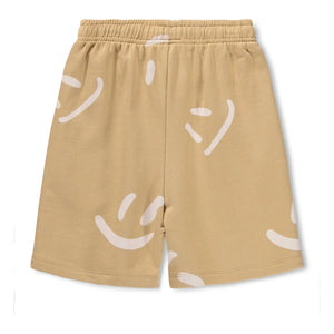 Molo - Amil Smiles Organic Cotton Shorts | Beige