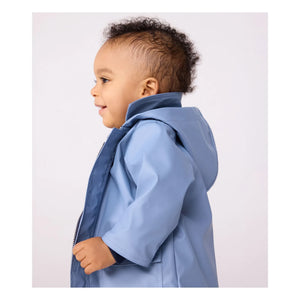 Petit Bateau - Ciré Iconique Geri Dönüştürülmüş Elyaf Bebek | Mavi