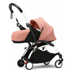 Stokke® - YOYO³ 0+ newborn stroller White frame | Ginger