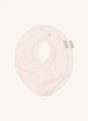 Cam Cam - Klassische gestreifte Bandana-Lätzchen - 2er Set | Rosa