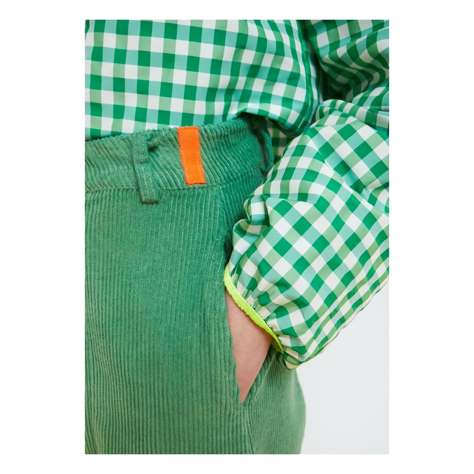 Dr Bloom - Dado Pantalones de Algodón | Verde