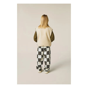 The Campamento - Damier Pantolon | Ecru