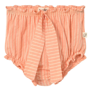 Cozmo - Alize Striped Tights Shorts | Coral