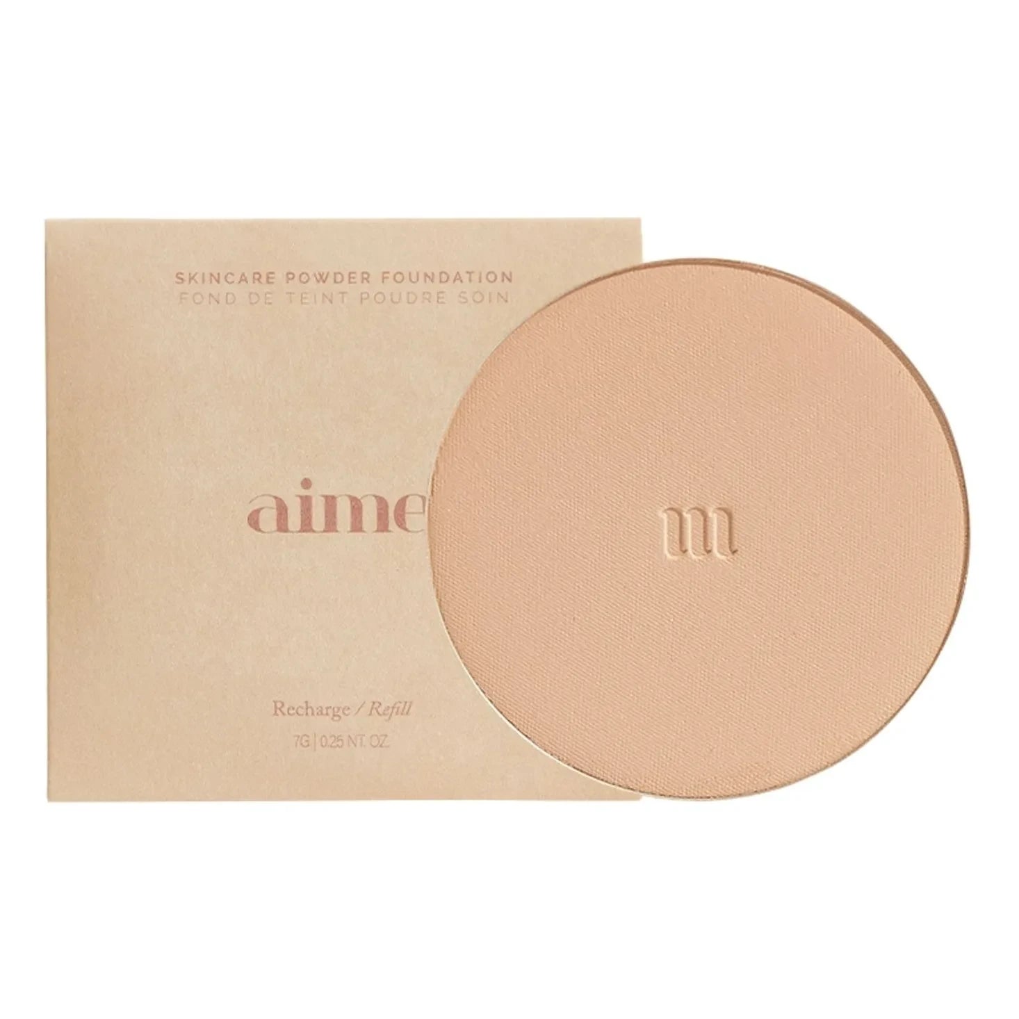 AIME - Le Fond de Teint Poudre SPF+30 Yedek Dolum - 7g | Natural