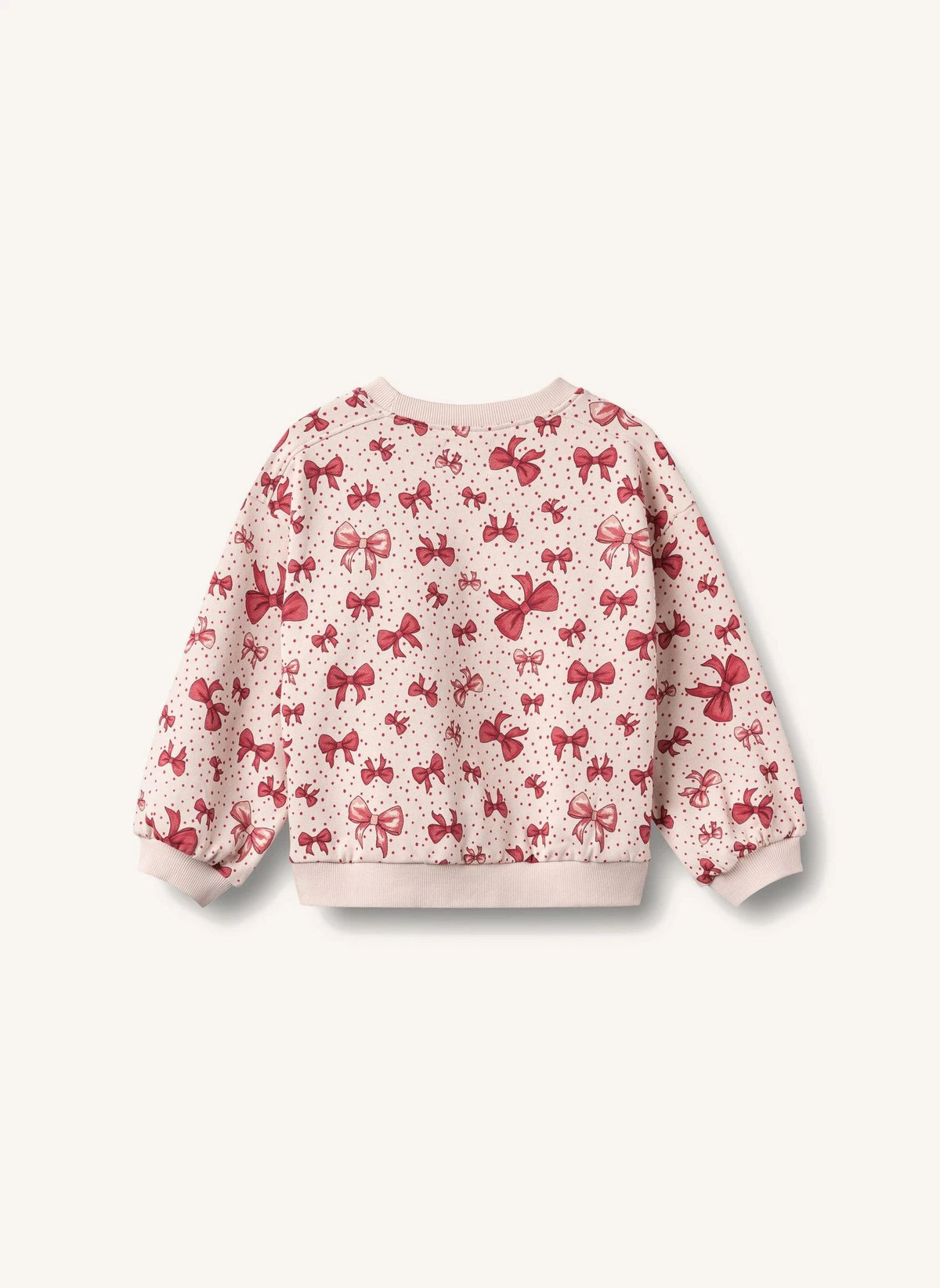 Wheat - Lia Düğümlü Sweatshirt, Organik Pamuk | Şeker Pembesi