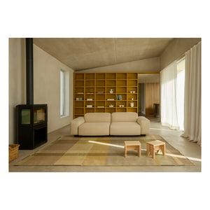 Nanimarquina - Nuance halı, Studio Stefan Scholten | Limon sarısı