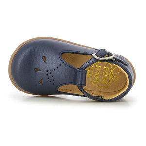Pom d'Api - Sandalias de pie Salomé | Azul marino
