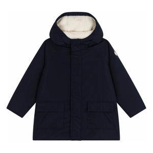 Petit Bateau - Langer gerader Parka | Marine