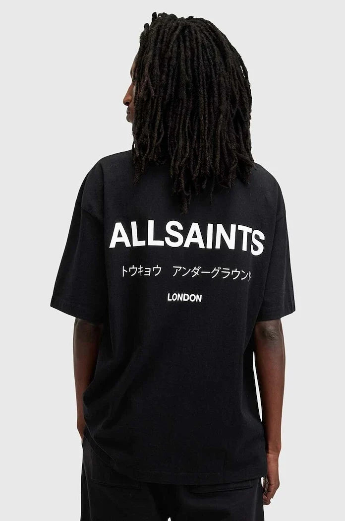 Camiseta extragrande de algodón para hombre AllSaints